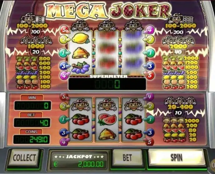 Mega Joker Slot im Online Casino Moonwin